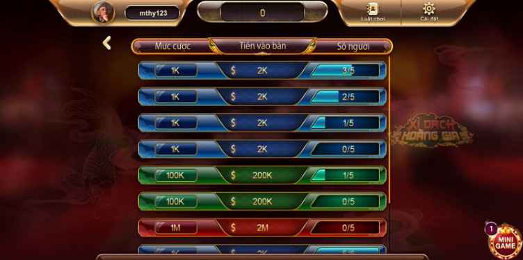 Chọn phòng cược bất kỳ Chọn phòng cược bất kỳ