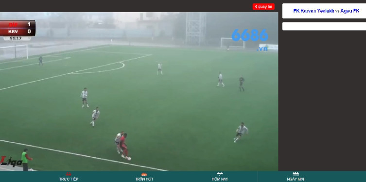 Gần như không xuất hiện tình trạng giật lag khi xem trực tiếp tại trang Gần như không xuất hiện tình trạng giật lag khi xem trực tiếp tại trang