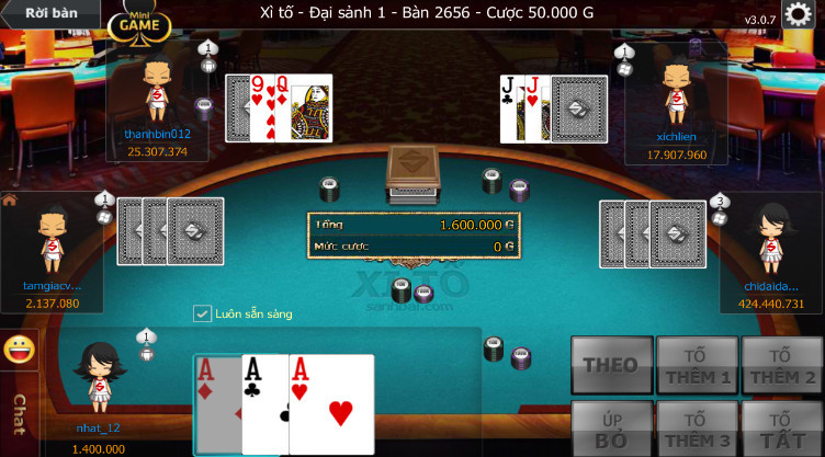 Bí quyết chơi Xì Tố cực đỉnh Bí quyết chơi Xì Tố cực đỉnh