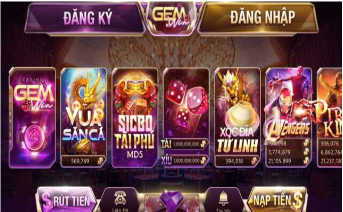Sơ lược đôi nét về cổng game Gemwin Sơ lược đôi nét về cổng game Gemwin