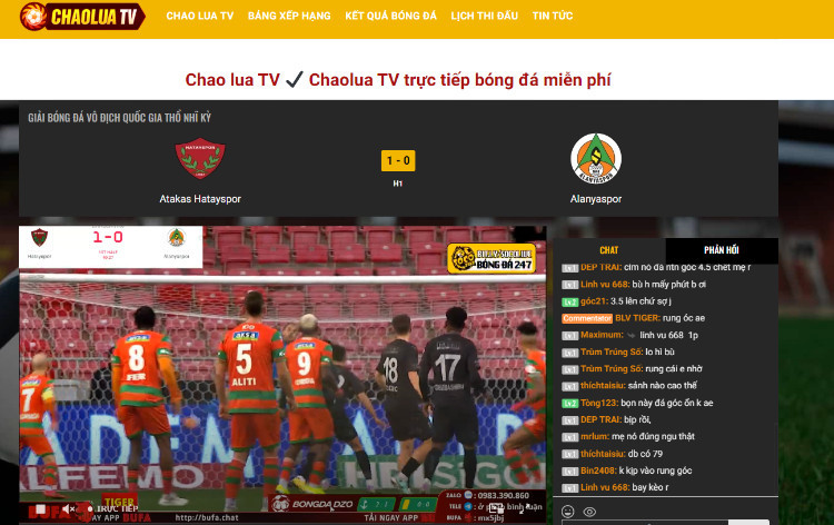 Link Vào Chaolua TV – Link Xem Bóng Đá Miễn Phí Tại FIVE88 2 Screenshot 56