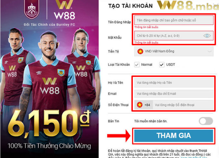 Hướng Dẫn Đăng Ký W88: Chìa Khóa Mở Cửa Thế Giới Game Online Hấp Dẫn 3 Screenshot 20 1