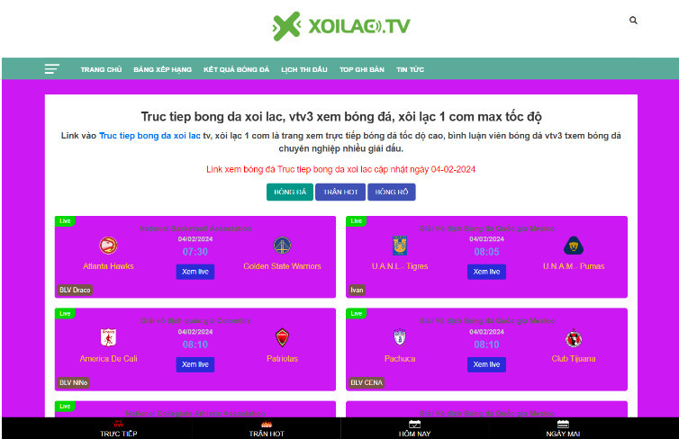 Ưu điểm tạo nên tên tuổi của Xoilactv tại Việt Nam Ưu điểm tạo nên tên tuổi của Xoilactv tại Việt Nam