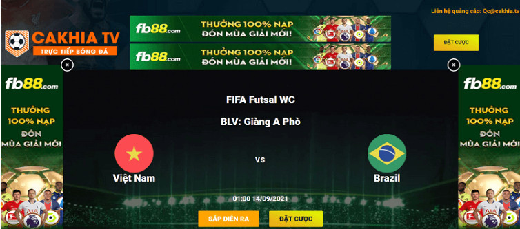 Hướng dẫn cách xem bóng đá tại Cakhia TV Hướng dẫn cách xem bóng đá tại Cakhia TV